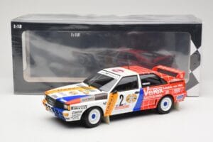 Audi Quattro A2 Schmidt Motorsport #2 H. Demuth / W. Lux Winners Hunsrück Rally 1984 Minichamps 1:18 155841102 Diecast - image 6 of 6