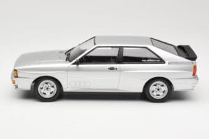 Audi Quattro B2 Silver Minichamps 1:18 155016122 Diecast - image 3 of 6