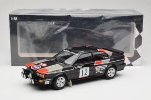 Audi Quattro #12 M. Mouton / F. Pons Audi Sport Rally de Portugal 1981 Minichamps 1:18 155811112 Diecast - image 6 of 6