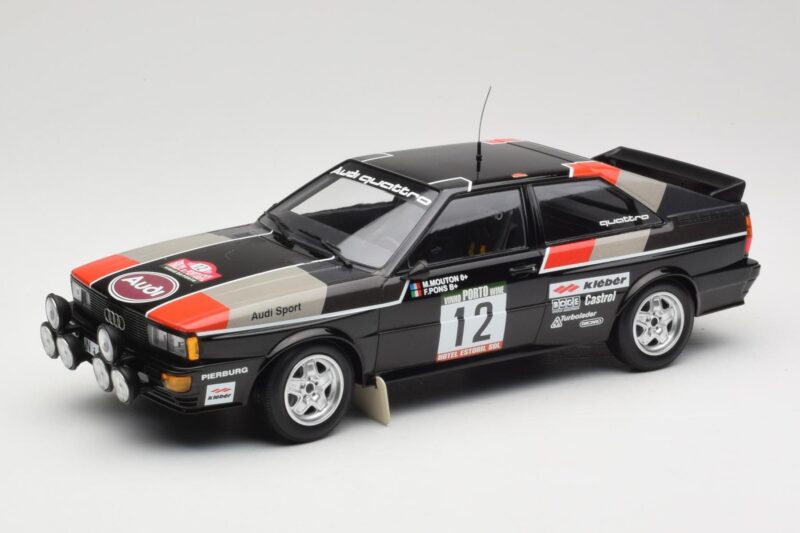 Audi Quattro #12 M. Mouton / F. Pons Audi Sport Rally de Portugal 1981 Minichamps 1:18 155811112 Diecast