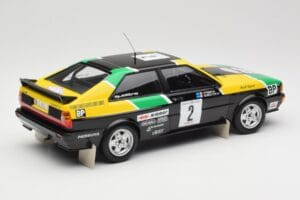 Audi Quattro #2 M. Mouton / F. Pons Audi Sport Rally of 1000 Pistes 1981 Minichamps 1:18 155811122 Diecast - image 2 of 6