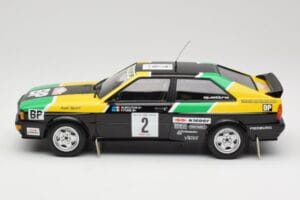 Audi Quattro #2 M. Mouton / F. Pons Audi Sport Rally of 1000 Pistes 1981 Minichamps 1:18 155811122 Diecast - image 3 of 6