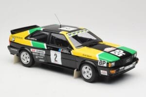 Audi Quattro #2 M. Mouton / F. Pons Audi Sport Rally of 1000 Pistes 1981 Minichamps 1:18 155811122 Diecast - image 4 of 6