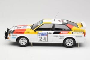 Audi Quattro #24 M. Demuth / M. Daniels Audi Sport Lombard RAC Rally 1982 Minichamps 1:18 155821124 Diecast - image 3 of 6
