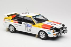 Audi Quattro #24 M. Demuth / M. Daniels Audi Sport Lombard RAC Rally 1982 Minichamps 1:18 155821124 Diecast - image 4 of 6