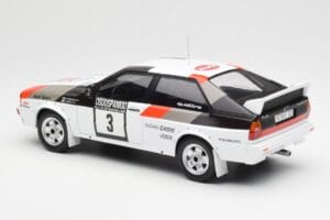 Audi Quattro #3 H. Mikkola / A. Hertz Rally Finland 1982 IXO 1:18 18RMC094A Diecast - image 5 of 6