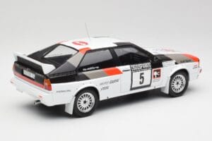 Audi Quattro #5 H. Mikkola / A. Hertz 1000 Lakes Rally 1982 IXO 1:18 18RMC094B Diecast - image 2 of 6