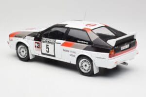 Audi Quattro #5 H. Mikkola / A. Hertz 1000 Lakes Rally 1982 IXO 1:18 18RMC094B Diecast - image 5 of 6