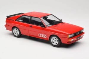 Audi Quattro Red Minichamps 1:18 155016124 Diecast - image 4 of 6