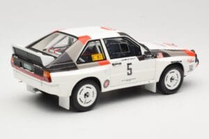 Audi Quattro Sport S1 #5 J. Buffum / N. Wilson Olympus Rally 1986 Otto 1:18 OT1159 Resin - image 2 of 6