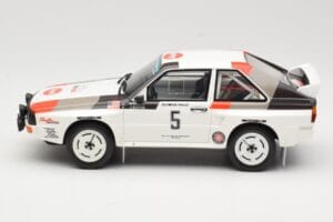 Audi Quattro Sport S1 #5 J. Buffum / N. Wilson Olympus Rally 1986 Otto 1:18 OT1159 Resin - image 3 of 6