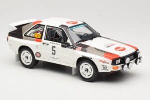 Audi Quattro Sport S1 #5 J. Buffum / N. Wilson Olympus Rally 1986 Otto 1:18 OT1159 Resin - image 4 of 6