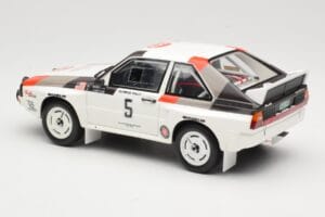 Audi Quattro Sport S1 #5 J. Buffum / N. Wilson Olympus Rally 1986 Otto 1:18 OT1159 Resin - image 5 of 6