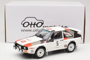 Audi Quattro Sport S1 #5 J. Buffum / N. Wilson Olympus Rally 1986 Otto 1:18 OT1159 Resin - image 6 of 6