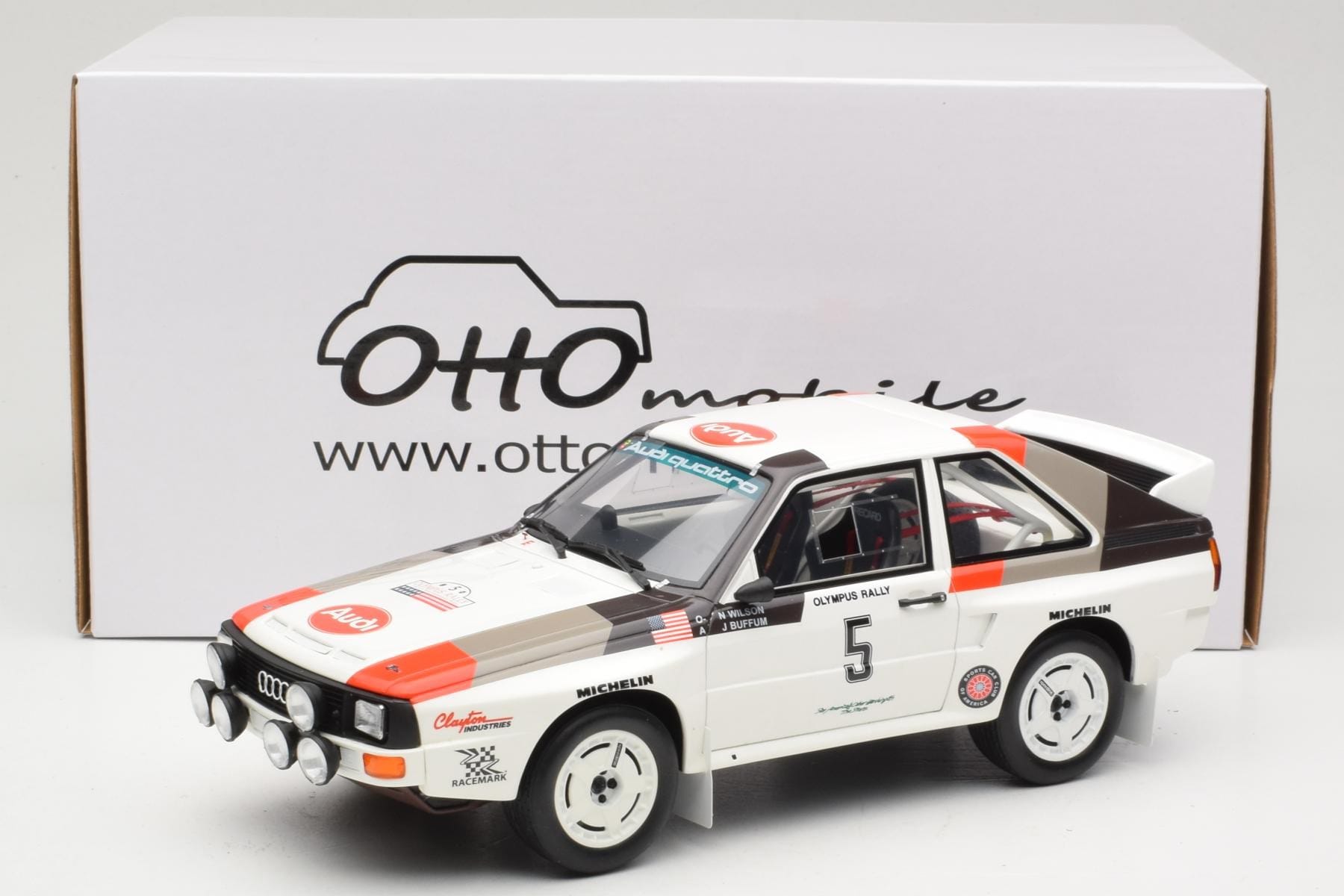 OttOmobile Audi Quattro Sport S1 1:18 Olympus Rally