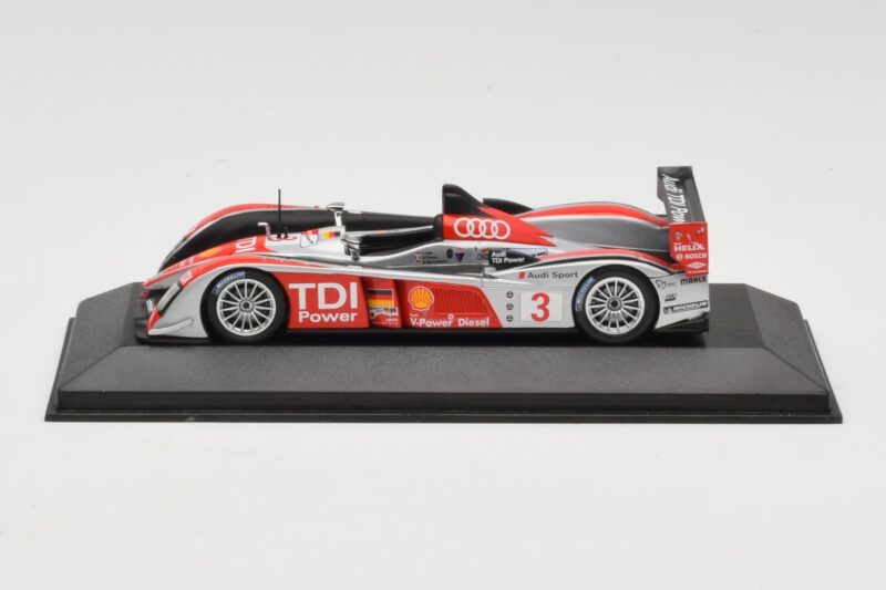 Audi R10 TDI LMP1 #3 L. Luhr / A. Premat / M. Rockenfeller 24 Hours of Le Mans 2008 Minichamps 1:43 Audi R10 TDI LMP1 #3 L. Luhr / A. Premat / M. Rockenfeller 24 Hours of Le Mans 2008 Minichamps 1:43 400089903 Diecast
