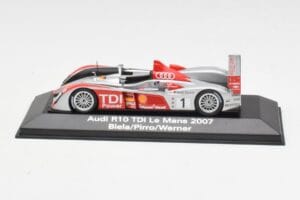 Audi R10 TDI LMP1 #1 F. Biela / E. Pirro / M. Werner 24 Hours of Le Mans 2007 Minichamps 1:43 5020700213 Diecast