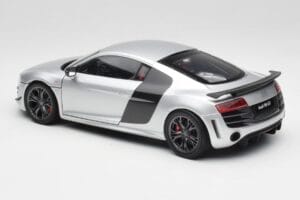 Audi R8 GT Type 42 Ice Silver Metallic Kyosho 1:18 09218IS Diecast - image 7 of 8