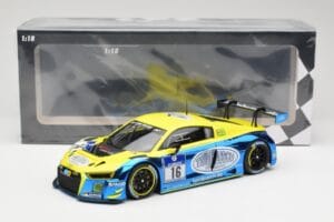Audi R8 LMS #16 Twin Busch R. Rast / K. Busch 24h Nurburgring 2016 Minichamps 1:18 155161116 Diecast - image 6 of 6