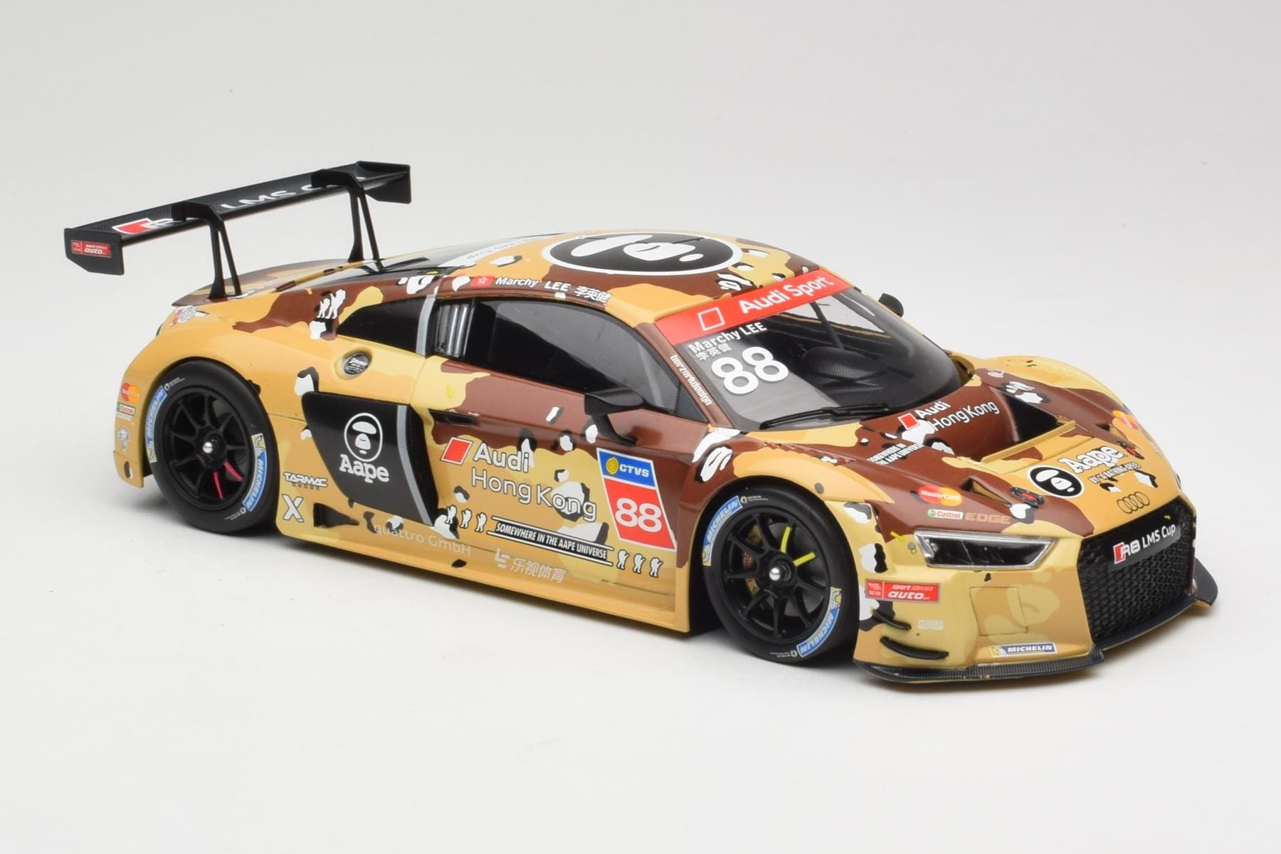 ミニカー MINICHAMPS 1/18 Audi R8 LMS Aape Minichamps Audi R8 LMS #88 AAPE 1:18 2016 Shanghai
