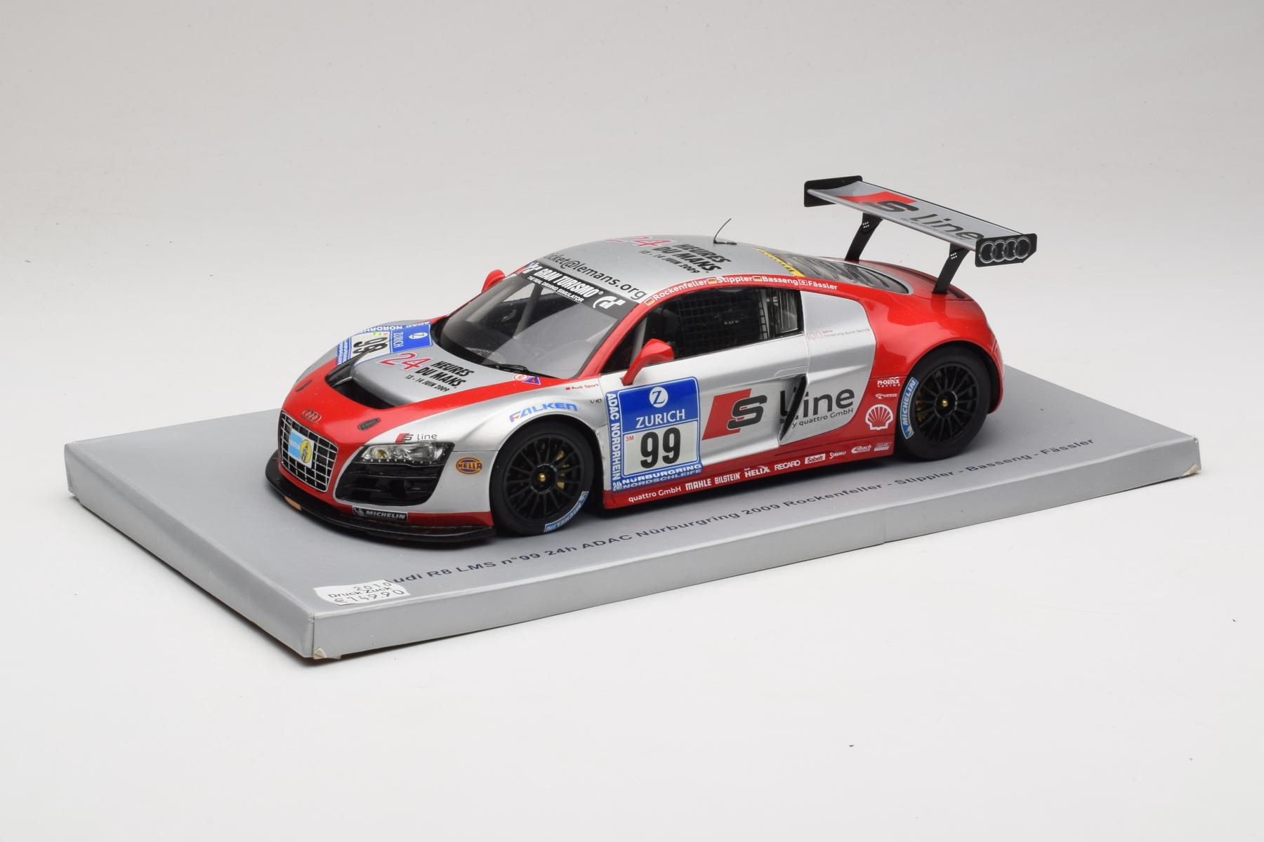 Spark Audi R8 LMS #99 Nurburgring 2009 1:18