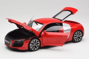 Audi R8 V10 Brilliant Red Kyosho 1:18 09216RR Diecast - image 2 of 8