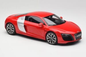 Audi R8 V10 Brilliant Red Kyosho 1:18 09216RR Diecast - image 6 of 8