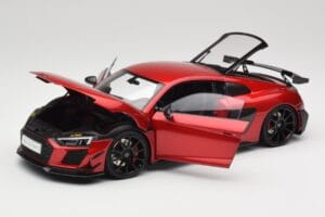 Audi R8 4S V10 Performance Red Kengfai 1:18 VAKF-0356 Diecast - image 2 of 8