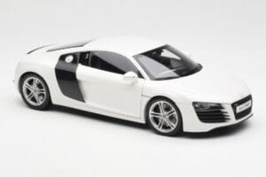 Audi R8 Type 42 White Kyosho 1:18 09213W Diecast - image 6 of 8