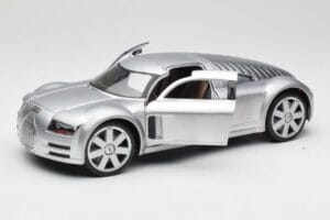 Audi Rosemeyer Silver Maisto 1:18 20000001438 Diecast - image 2 of 8