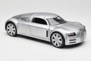 Audi Rosemeyer Silver Maisto 1:18 20000001438 Diecast - image 6 of 8