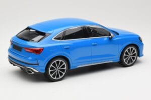 Audi RS Q3 F3 Sportback Blue Minichamps 1:18 155018101 Diecast - image 2 of 6