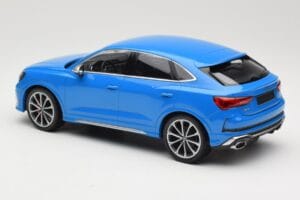 Audi RS Q3 F3 Sportback Blue Minichamps 1:18 155018101 Diecast - image 5 of 6