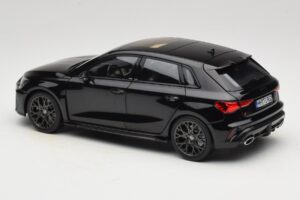 Audi RS3 8Y Sportback Myth Black Norev 1:18 188388 Diecast - image 7 of 8