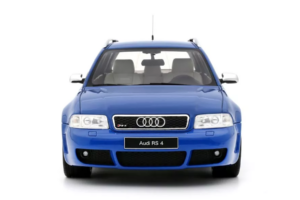Audi RS4 B5 Avant Nogaro Blue Otto 1:18 OT1272 Resin - image 3 of 5