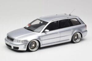 Audi RS4 B5 Avant Silver Custom Wheels Otto 1:18 OT521 Resin