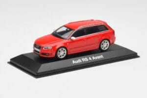 Audi RS4 B7 Avant Red Minichamps 1:43 5010509213 Diecast - image 2 of 4