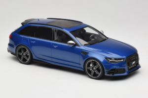 Audi RS6 C7 ABT Performance Avant Blue Exclusive Edition GT Spirit 1:18 AUDI011 Resin - image 4 of 6