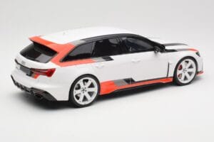 Audi RS6 C8 GT Avant Arkona White GT Spirit 1:18 GT512 Resin - image 2 of 6