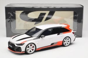 Audi RS6 C8 GT Avant Arkona White GT Spirit 1:18 GT512 Resin - image 6 of 6