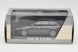 Audi RS6 C5 Avant Daytona Grey Minichamps 1:43 5010710233 Diecast - image 4 of 4