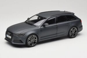 Audi RS6 C7 Avant Matt Grey Minichamps 1:18 110012012 Diecast