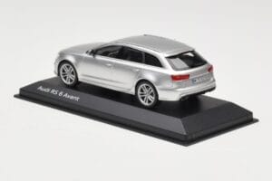 Audi RS6 C7 Avant Prisma Silver Minichamps 1:43 5011216213 Diecast - image 3 of 4