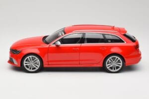 Audi RS6 C7 Avant Red Minichamps 1:18 110012011 Diecast - image 4 of 8