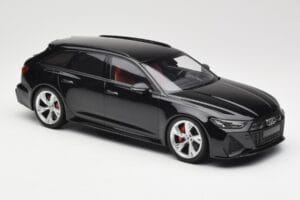 Audi RS6 C8 Avant Black Metallic Minichamps 1:18 155018014 Diecast - image 4 of 6