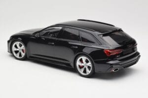 Audi RS6 C8 Avant Black Metallic Minichamps 1:18 155018014 Diecast - image 5 of 6