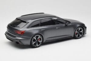 Audi RS6 C8 Avant Matt Grey Minichamps 1:18 155018015 Diecast - image 2 of 6