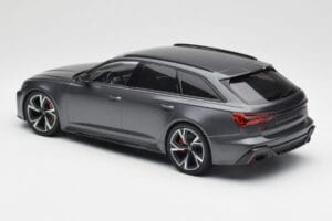 Audi RS6 C8 Avant Matt Grey Minichamps 1:18 155018015 Diecast - image 5 of 6