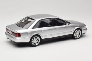 Audi S4 C4 4.2 V8 Crystal Silver Otto 1:18 OT464 Resin - image 2 of 6