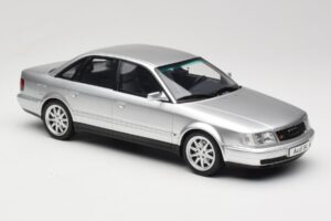 Audi S4 C4 4.2 V8 Crystal Silver Otto 1:18 OT464 Resin - image 4 of 6